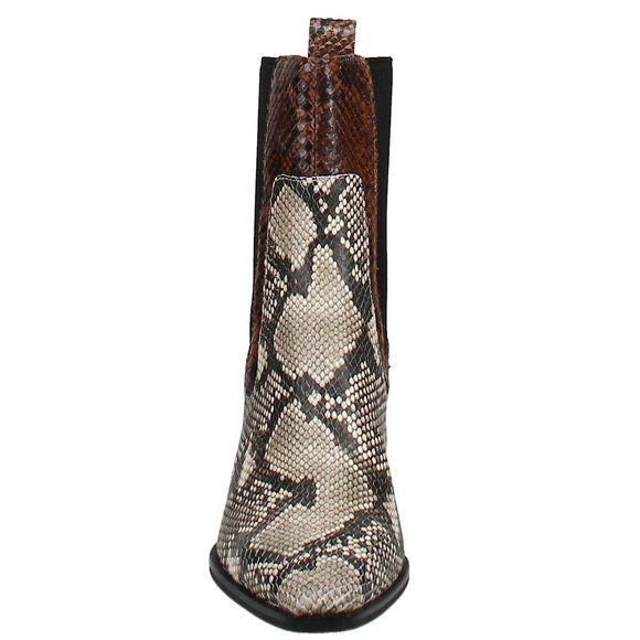 DOLCE VITA LEATHER SABERN BOOTIES - TWO TONE SNAKE PRINT - 7.5 - Picture 6 of 6